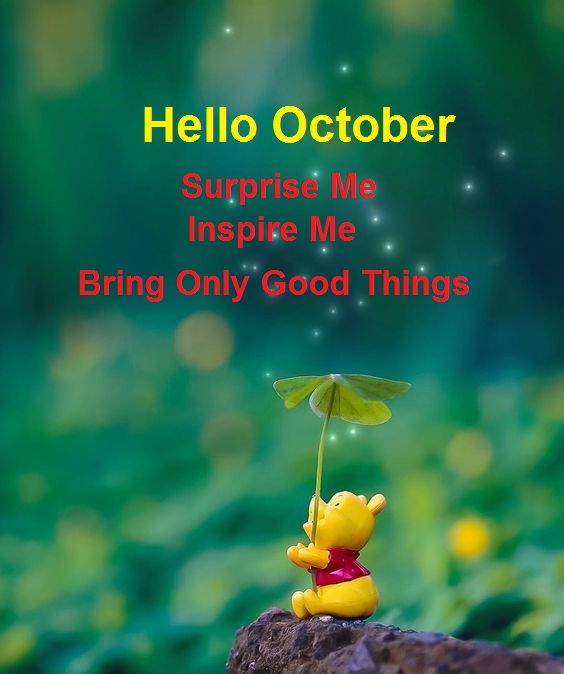 Hello October Images